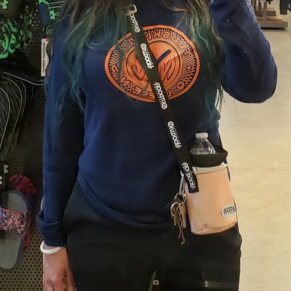 Flushing queens navy blue customized long sleeve shirt